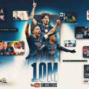 Le PSG franchit le cap des 10 millions d’abonnés sur Youtube