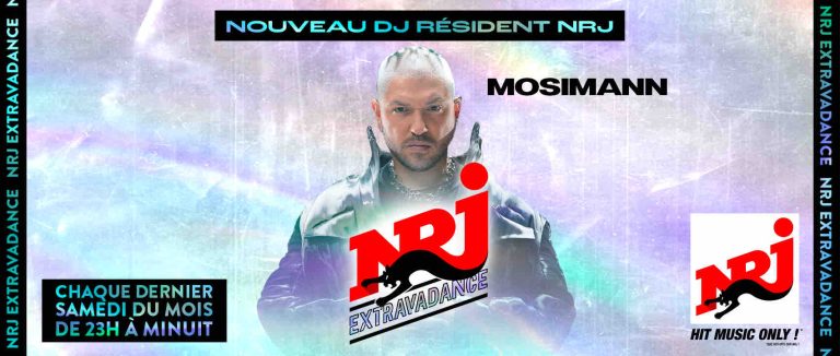 NRJ : Mosimann nouveau DJ résident NRJ Extravadance 