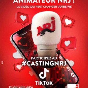 NRJ lance la 3ème saison du Grand #castingNRJ Tiktok