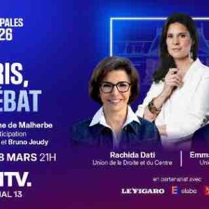 Paris : débat Grégoire-Dati mercredi à 21h00 sur BFMTV et Le Figaro TV
