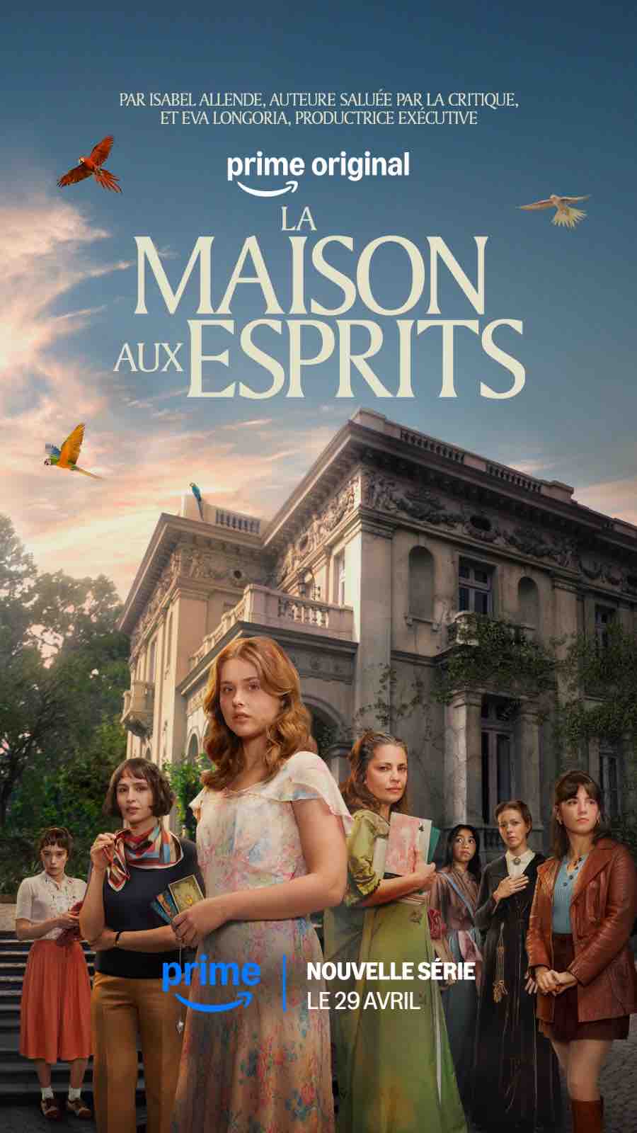 Prime Video dévoile la bande-annonce de «La Maison aux esprits», diffusé le 29 avril