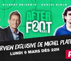RMC : Michel Platini invité de l’«After Foot» ce lundi 9 mars
