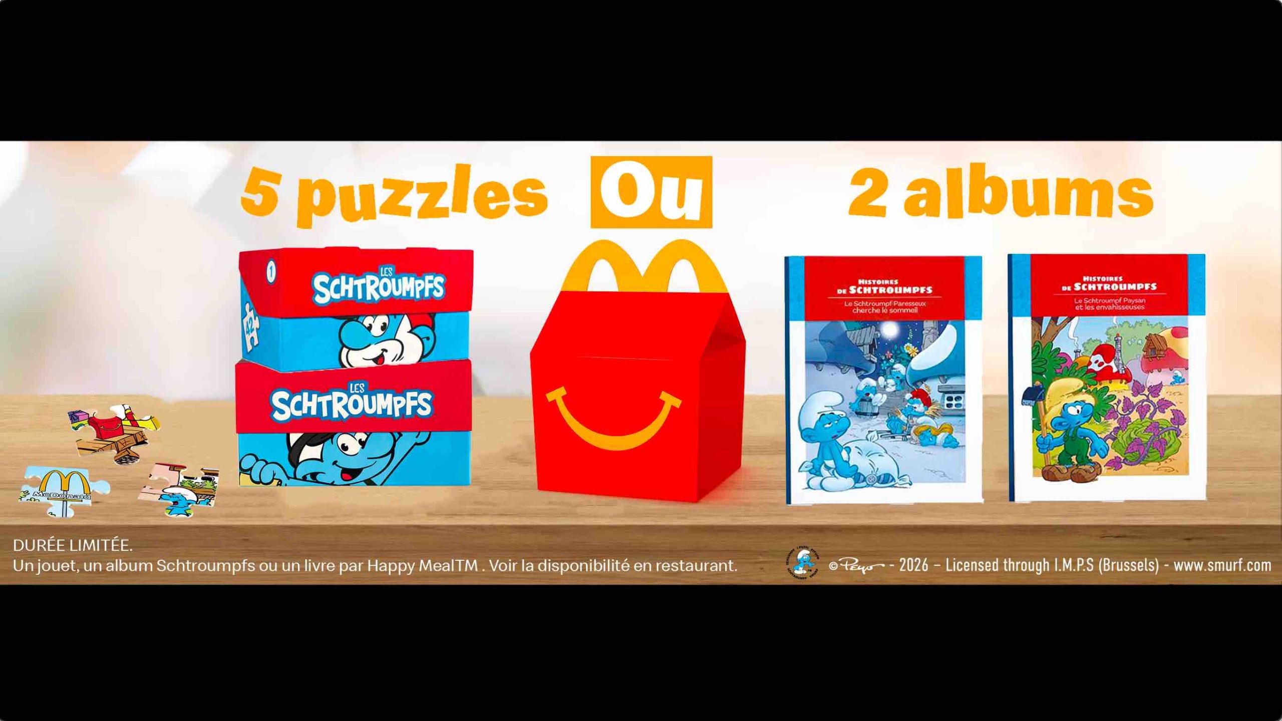 TF1 Licensing : les Schtroumpfs sont chez McDonald’s et sur TF1+