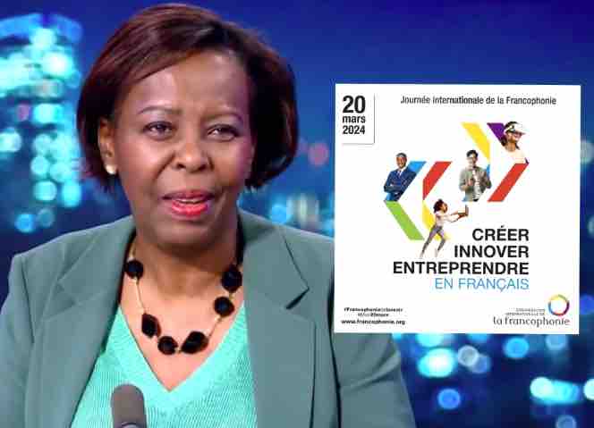 TV5MONDE reçoit Louise Mushikiwabo pour la Journée de la francophonie le vendredi 20 mars