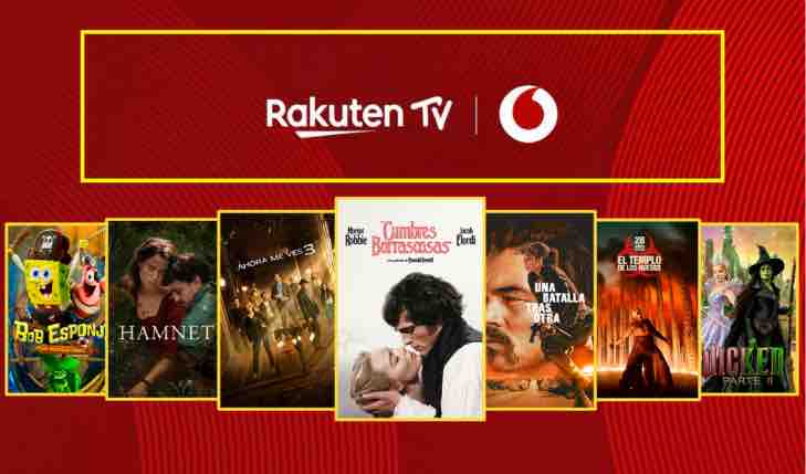Vodafone TV intègre «Videoclub by Rakuten TV» à son offre de divertissement