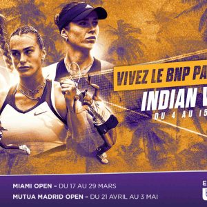 beIN SPORTS/ tennis: le tournoi WTA 1000 d’Indian Wells en direct du 4 au 15 mars