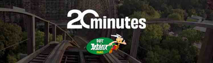 20 Minutes signe un nouveau partenariat et embarque ses audiences au Parc Astérix