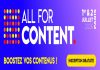 All For Content : 8e édition les 1er et 2 juillet