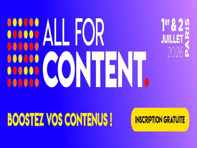 All For Content : 8e édition les 1er et 2 juillet