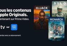 Apple TV lancé sur Prime Video en France
