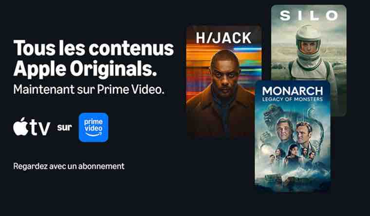 Apple TV lancé sur Prime Video en France