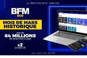 BFMTV.com signe son meilleur mois de mars depuis 6 ans