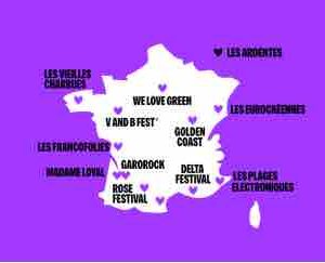 Deezer renforce son soutien aux festivals français