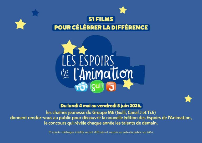 Gulli : 51 courts-métrages en compétition pour les Espoirs de l’Animation 2026