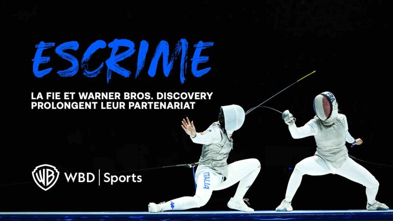 La FIE prolonge son partenariat avec Warner Bros. Discovery pour la couverture de l’escrime