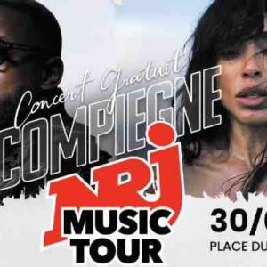 Le NRJ Music Tour s’installe à Compiègne le 30 avril 2026