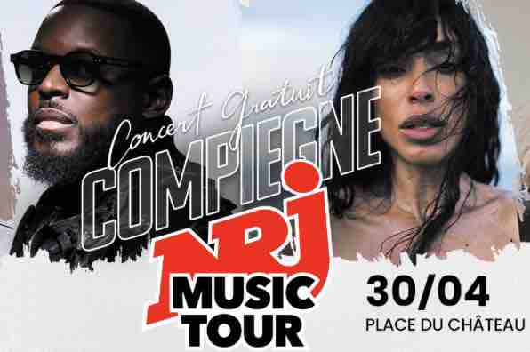 Le NRJ Music Tour s’installe à Compiègne le 30 avril 2026