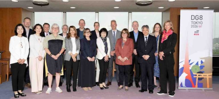 Médias de service public internationaux: les membres du DG8 réunis à Tokyo les 13 et 14 avril 2026