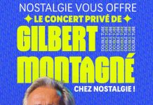 Nostalgie accueille Gilbert Montagné en concert privé à Paris