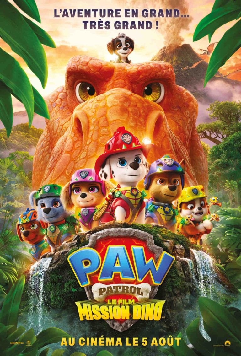 Paramount Animation / Spin Master Entertainment : «La Pat’ Patrouille – Le film : Mission Dino» au cinéma le 5 août
