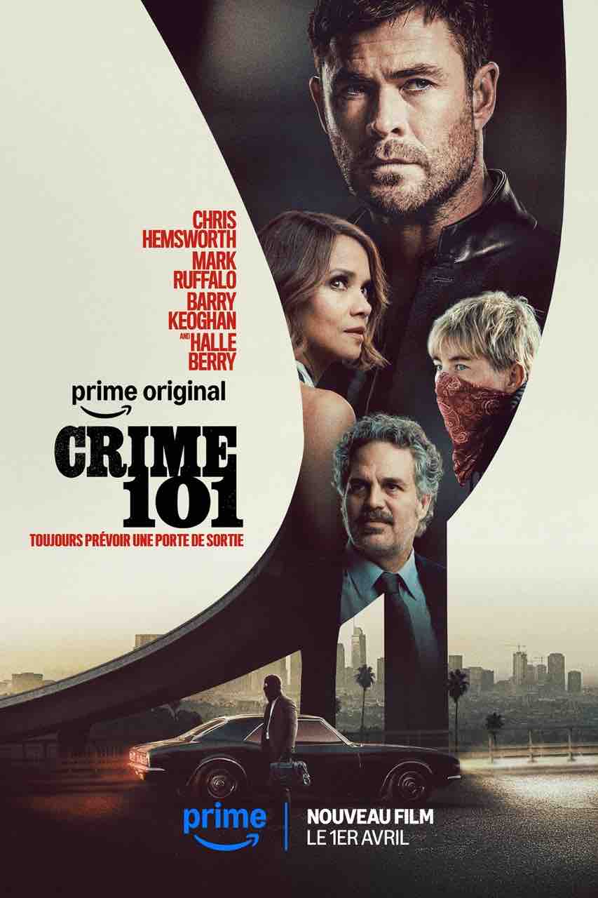 Prime Video : «Crime 101» avec Chris Hemsworth et Halle Berry, disponible le 1er Avril