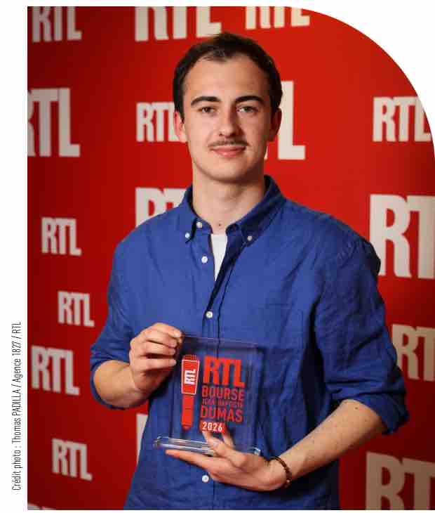 RTL : la Bourse Jean-Baptiste Dumas 2026 remportée par Mathis Lang