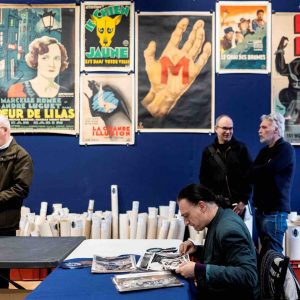 Succès aux enchères pour la collection du producteur René Chateau à Paris