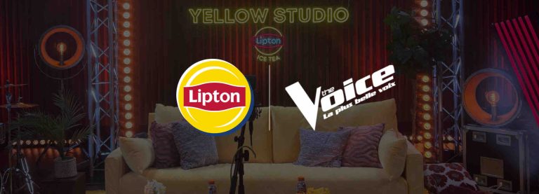 TF1+ : Lipton Ice Tea lance le Yellow Studio avec «The Voice : la plus belle voix»