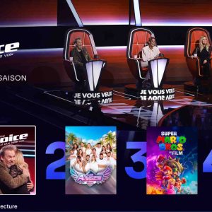 TF1+ réunit 42 millions de Français en mars