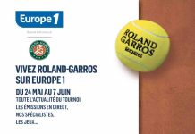 Europe 1, radio officielle de Roland-Garros