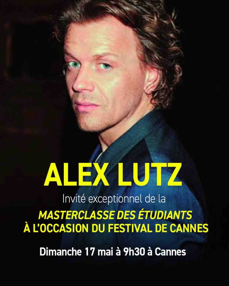 France Culture : Alex Lutz, invité de la «Masterclasse des étudiants» à l’occasion du Festival de Cannes