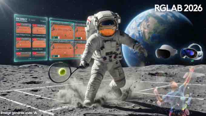 France Télévisions/ Roland-Garros 2026 : le RG Lab explore l’IA au service de l’image