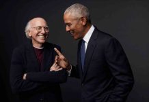 HBO dévoile une nouvelle bande-annonce et des images inédites de sa nouvelle série originale «Life, Larry & The Pursuit of Unhappiness», avec le président Obama et Larry David