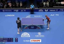L’Équipe/ Mondiaux de tennis de table: 10,4 millions de téléspectateurs sur la chaine L’Équipe