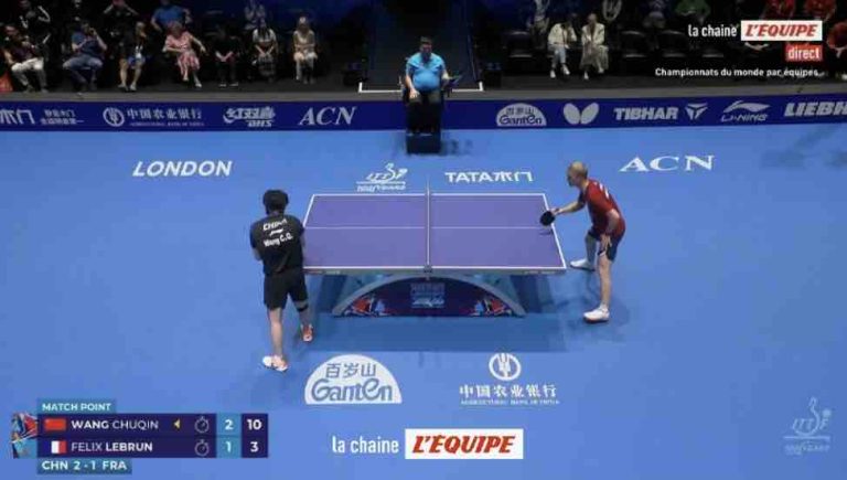 L’Équipe/ Mondiaux de tennis de table: 10,4 millions de téléspectateurs sur la chaine L’Équipe