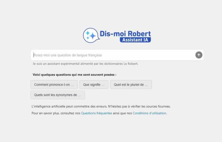 Le Robert lance «Dis-moi Robert», un assistant d’intelligence artificielle pour répondre aux questions sur la langue française