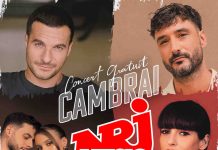 NRJ Music Tour à Cambrai le vendredi 29 mai