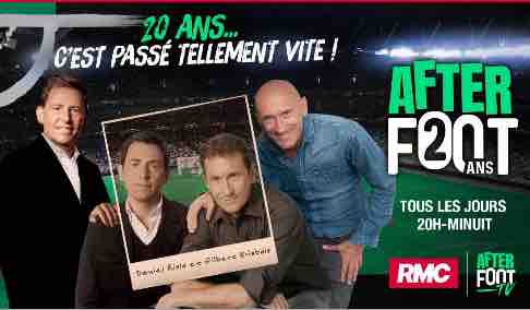 RMC délocalise «L’After Foot» à Valenciennes le 1er juin pour la dernière étape de sa tournée anniversaire