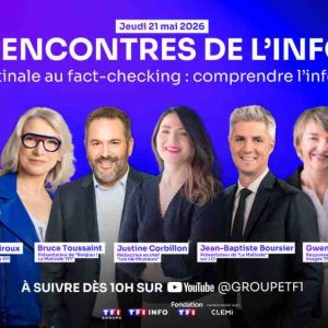 TF1 : une nouvelle édition des Rencontres de l’Info autour des matinales et du fact-checking jeudi 21 mai