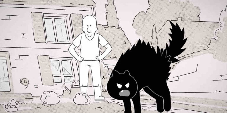 ARTE lance «Putain de chat !», nouvelle série courte d’animation humoristique d’après la BD de Lapuss’ et Tartuff 