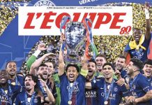 Après le sacre du PSG, L’Équipe réalise un week-end record