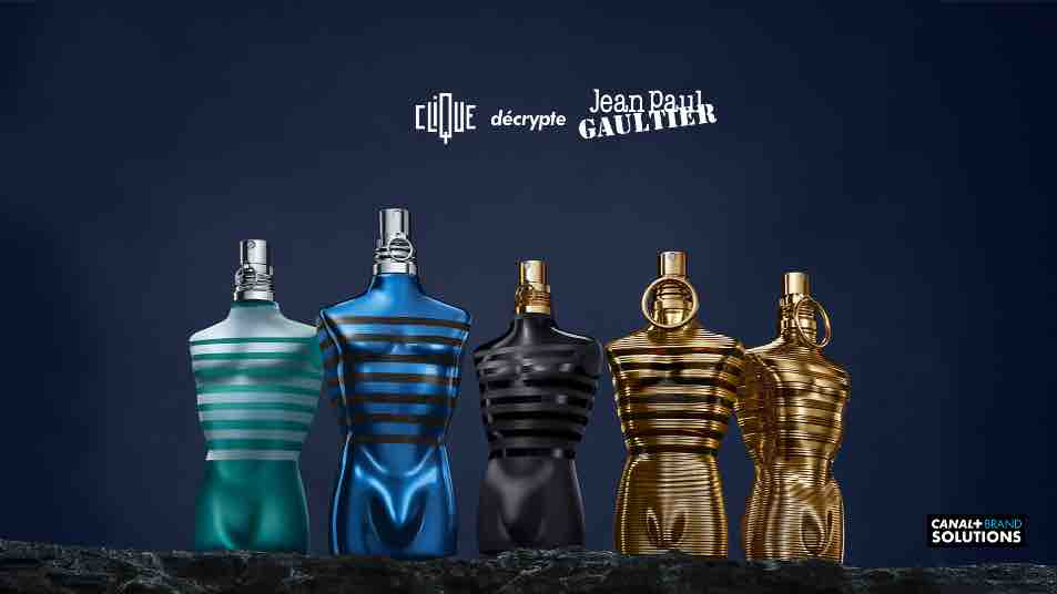 CANAL+ Brand Solutions : le parfum «Jean Paul Gaultier : Le Male» décrypté dans le nouveau format social de Clique
