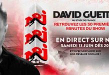 David Guetta en direct sur NRJ le 13 juin
