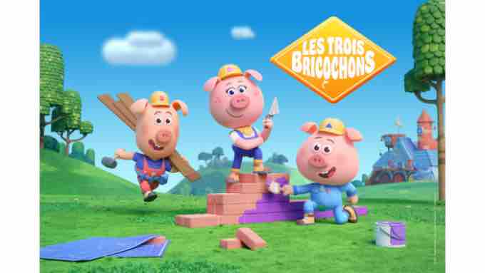 France tv distribution: «Les Trois Bricochons» débarquent en librairie