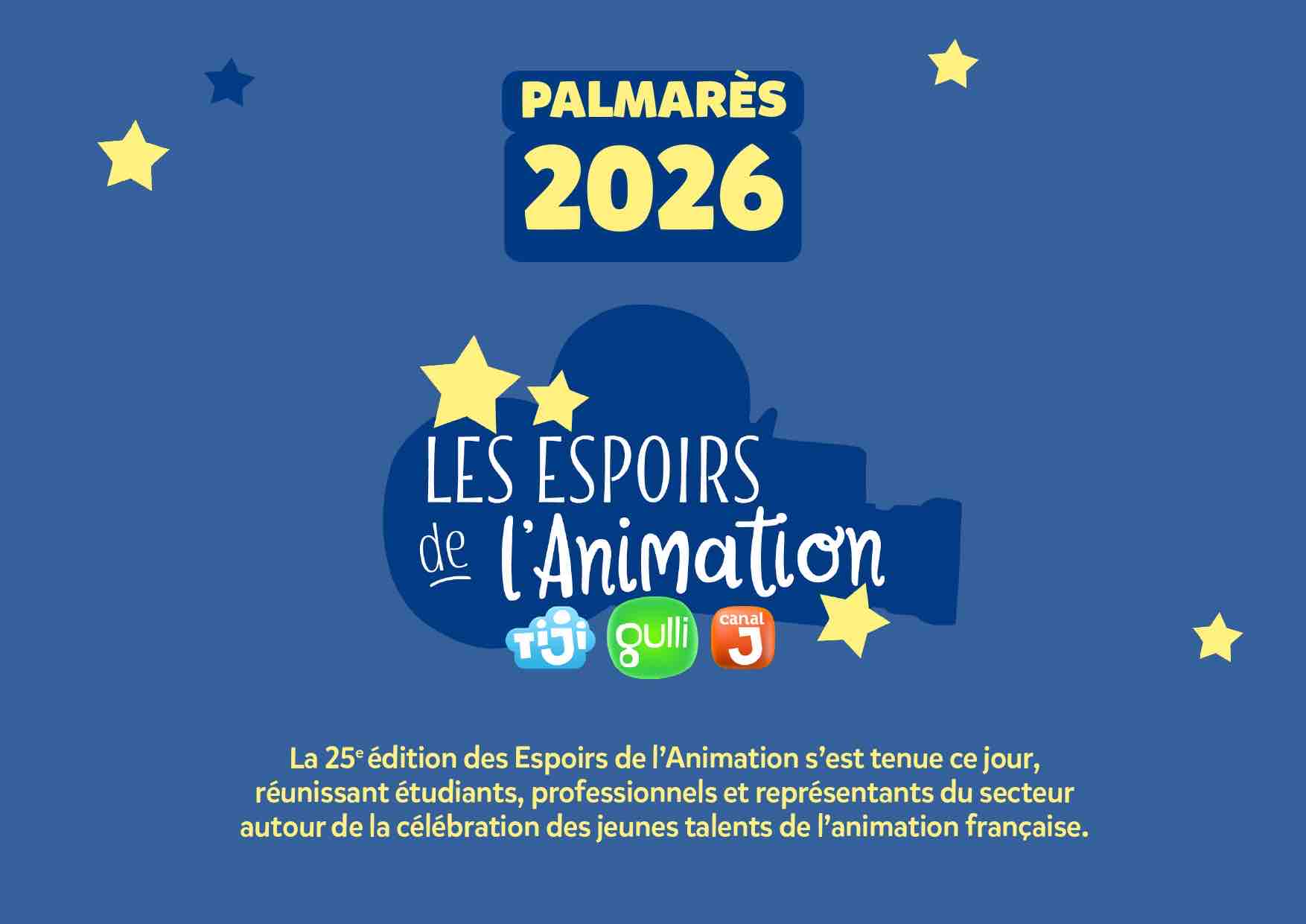 Gulli, Canal J et TiJi : Palmarès des Espoirs de l’Animation 2026