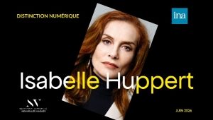 L’Institut national de l’audiovisuel a remis deux Distinctions numériques à Isabelle Huppert et Oxmo Puccino