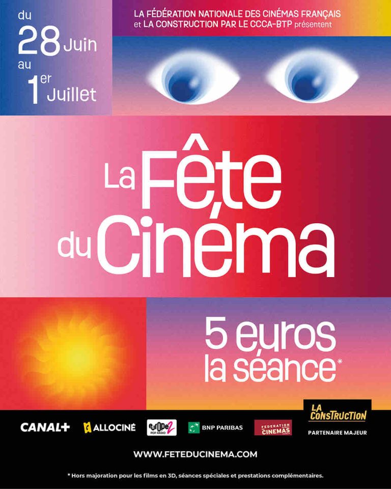 La Fête du Cinéma revient du 28 juin au 1er juillet