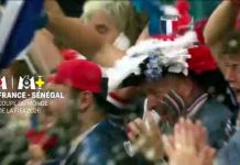 M6 / Football : 13.989.000 supporters devant le match «France – Sénégal»