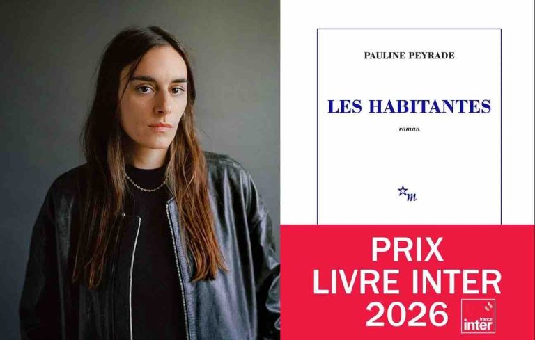 Pauline Peyrade remporte le Prix du Livre Inter 2026