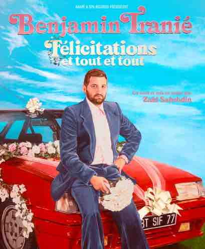 Prime Video met en ligne le 19 juin le nouveau spectacle de Benjamin Tranié